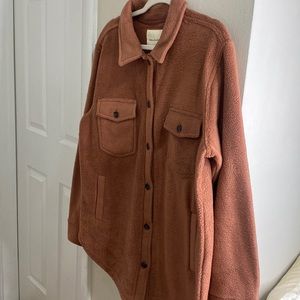 Rust Color Shacket